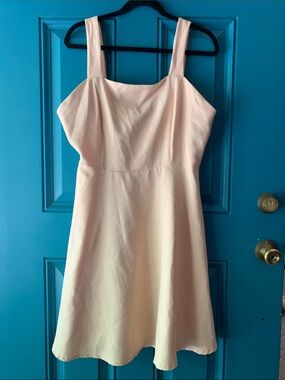 Baby Pink Sleeveless Dress